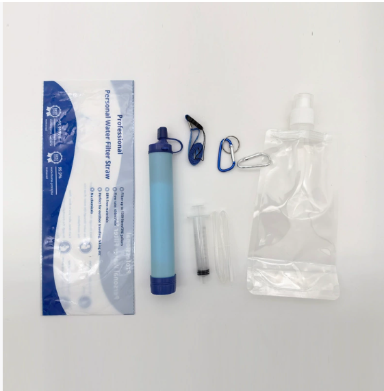 Emergency Survival Drinking Water Filter For Outdoor Picnic
